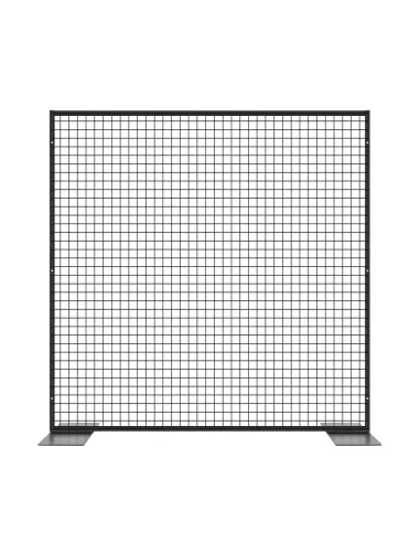Wolnostojąca Krata Metalowa Ekspozycyjna - 150 x 150 cm