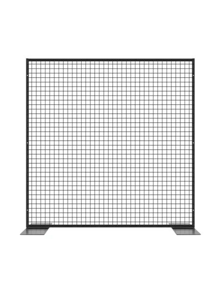Wolnostojąca Krata Metalowa Ekspozycyjna - 150 x 150 cm