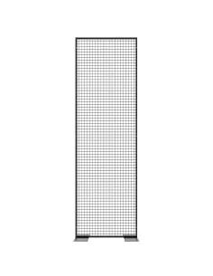 Wolnostojąca Krata Metalowa Ekspozycyjna - 90 x 290 cm