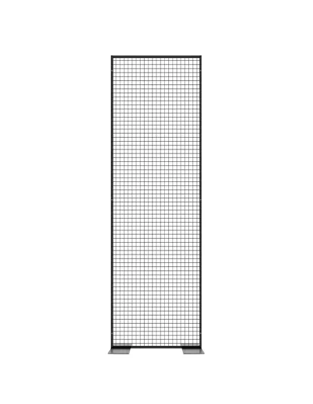 Wolnostojąca Krata Metalowa Ekspozycyjna - 90 x 290 cm