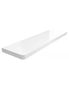 Parapet Wewnętrzny MDF Lakierowany - Biały Połysk