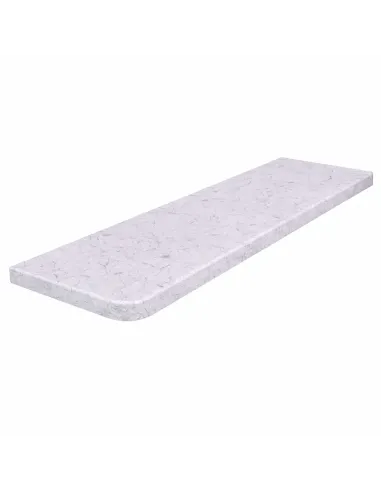 Parapet Wewnętrzny MDF Lakierowany - Marmurek Biały