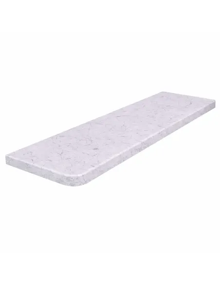 Parapet Wewnętrzny MDF Lakierowany - Marmurek Biały