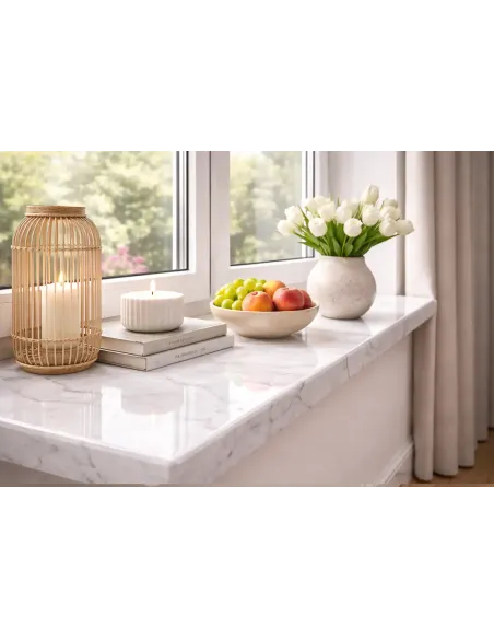Parapet Wewnętrzny MDF Lakierowany - Perła Łuska