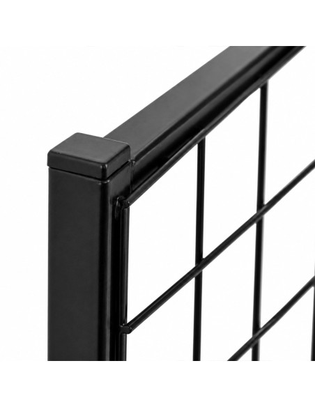 Wolnostojąca Krata Metalowa Ekspozycyjna - 90 x 290 cm
