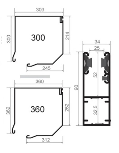 Krata Rolowana EasyLook 80 - 200 x 280 cm