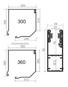 Krata Rolowana EasyLook 80 - 360 x 330 cm 2