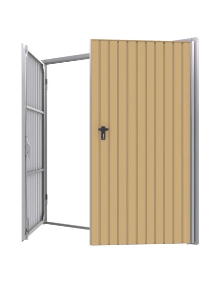 Brama garażowa rozwierna - 300 x 300 - RAL 1002